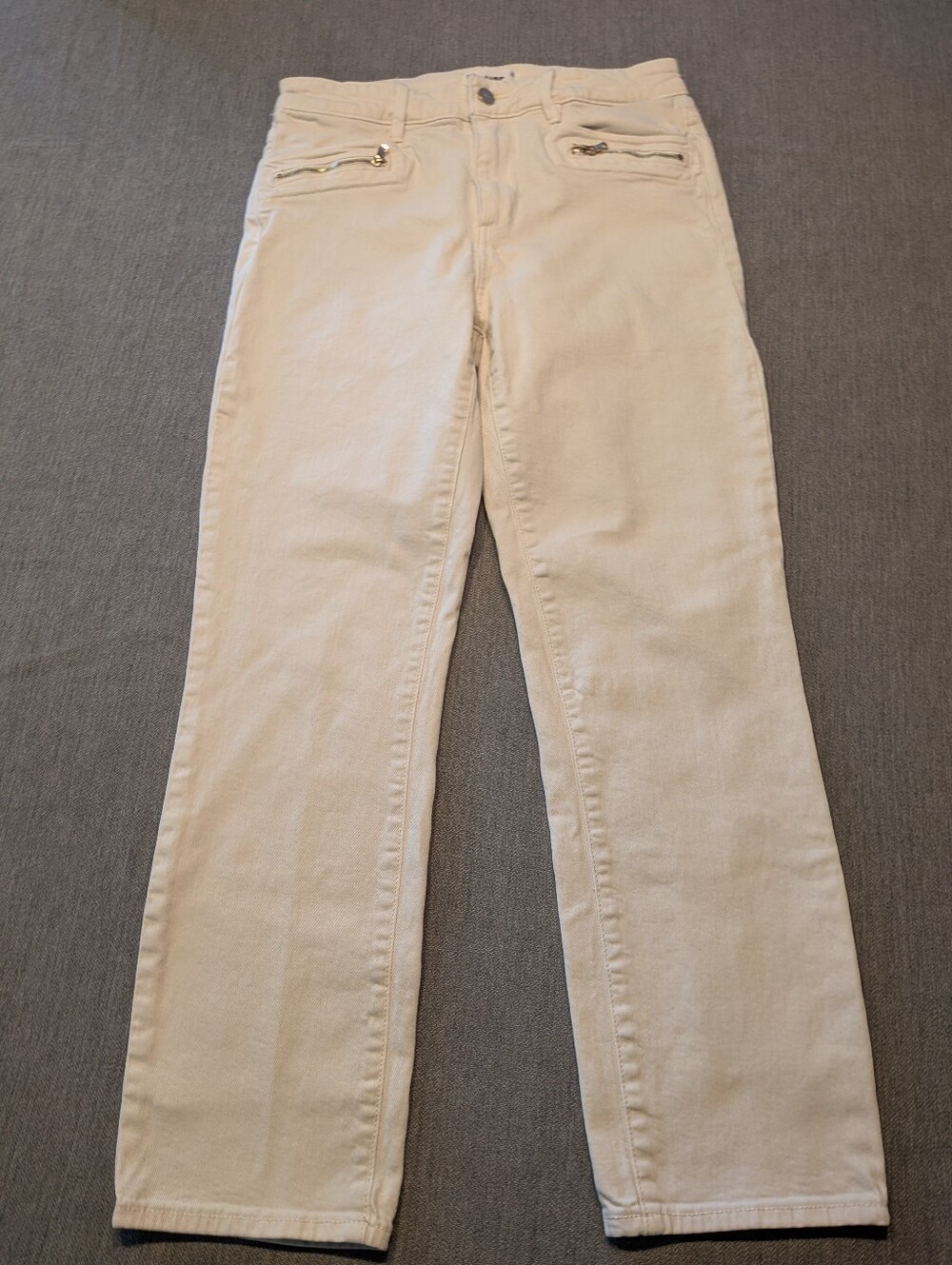 Paige Jeans Womens 29 White Skinny Macer Stretch Denim